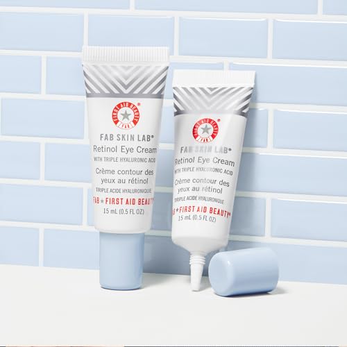 FAB Retinol Eye Cream Triple Hyaluronic Acid 0.5 oz for Hydrated, Youthful Skin - Image 2