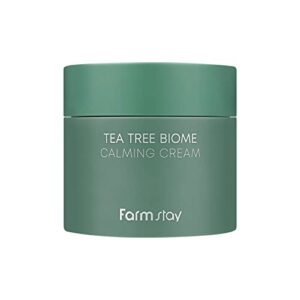 FARMSTAY TeaTree Biome Calming Cream ? Hydrating Moisturizer 80ml