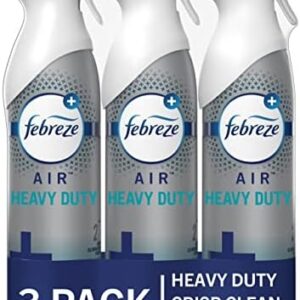 Febreze Air Mist Odor-Fighting Spray, Crisp Clean, 3-Pack