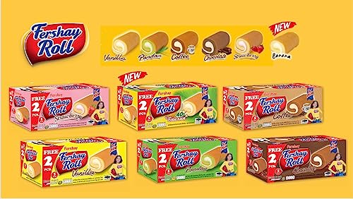 Fershay Vanilla Cream Cake Rolls, 14-Pack, 8.32 OZ - Image 6