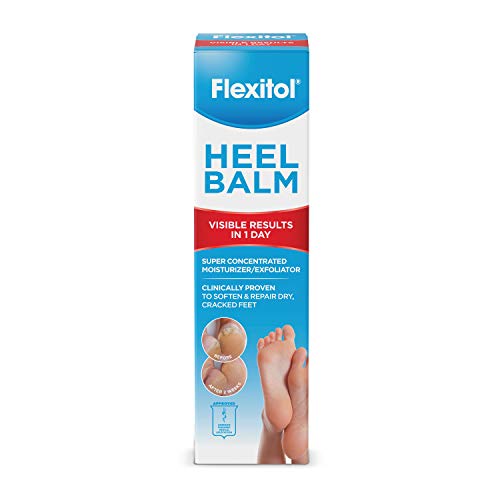 Flexitol Heel Balm, Moisturizing & Exfoliating Cream, 4 Oz