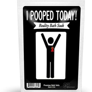 Funny Poop Lavender Bath Salts ? Purple Spa Gift