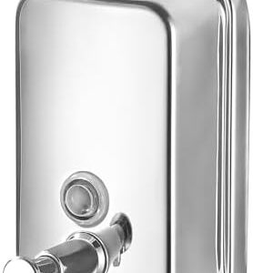 FVITA Wall Mounted Soap Dispenser Brushed Nickel Stainless Steel