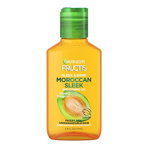 Garnier Fructis Moroccan Sleek Oil for Frizzy Hair, 3.75 oz