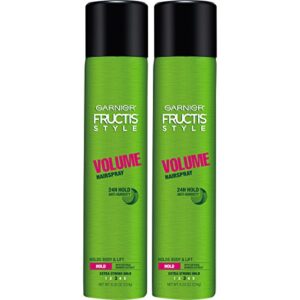 Garnier Fructis Volume Anti-Humidity Hairspray, 8.25 Oz, 2 Pack