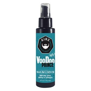 GIBS Beard Oil: Softens, Strengthens, 4 Scents, 2 Sizes