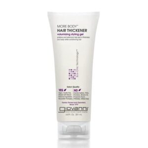 GIOVANNI Hair Thickener Gel ? Volumizing, Paraben-Free, 6.8 oz