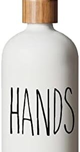 Glass Soap Dispenser for Kitchen & Bathroom Decor