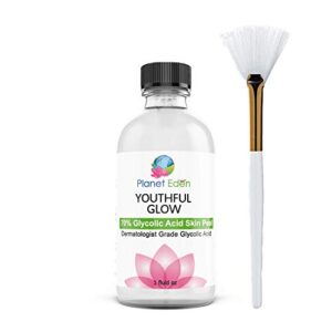 Glycolic Acid 70% Peel Kit with Fan Brush