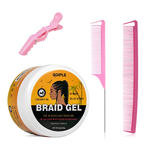 Goiple Strong Hold Braid Gel & Edge Control 8.8oz