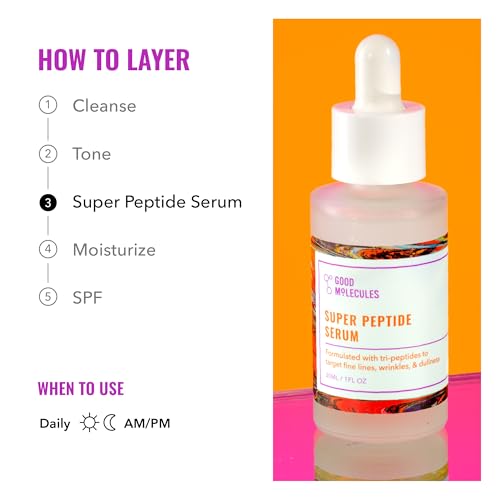 Good Molecules Super Peptide Anti-Aging Facial Serum - Image 5