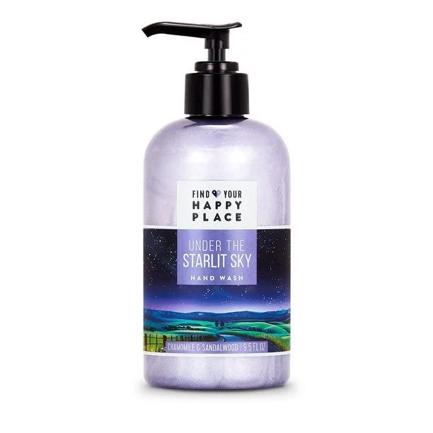 Happy Place Gel Hand Wash, Chamomile & Sandalwood, 9.5 oz