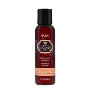 HASK Coconut Shine Oil, 2 Fl oz, All Hair Types