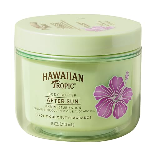 Hawaiian Tropic Coconut Oil After Sun Body Butter, 8oz