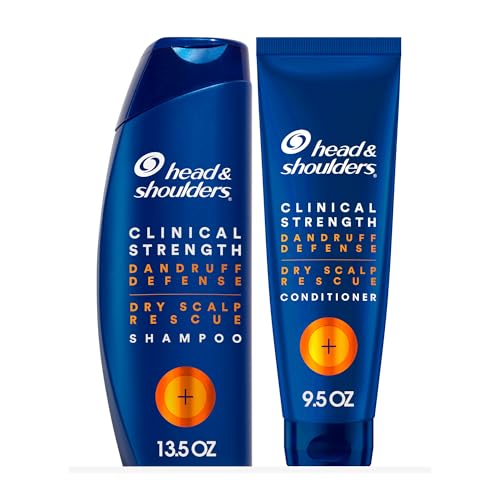Head & Shoulders Clinical Strength Dandruff Shampoo and Conditioner Set 13.5 Fl Oz