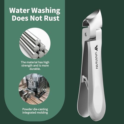 Heavy Duty Ingrown Toenail Clippers for Thick Nails - Image 5