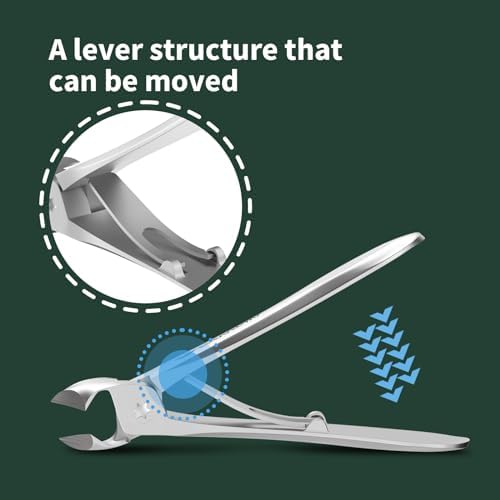 Heavy Duty Ingrown Toenail Clippers for Thick Nails - Image 4