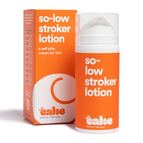 Hello Cake So-Low Stroker Lotion for Men, 3.3 fl oz