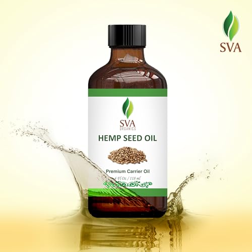 Hemp Seed Oil 4oz Cold Pressed Carrier Oil with Dropper - Image 4