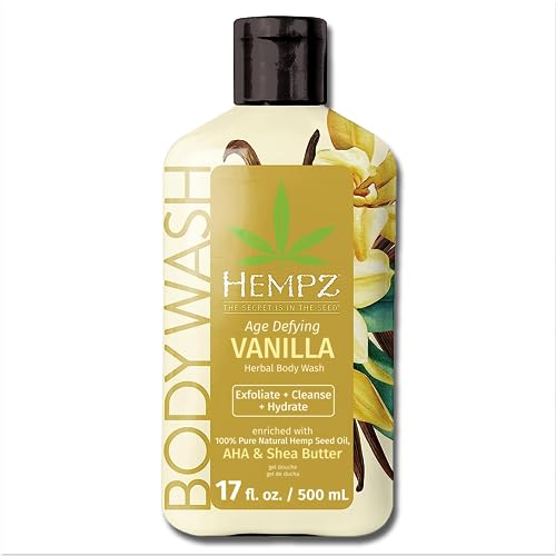 Hempz Age Defying Body Wash ? Vanilla & Musk, 17 fl oz
