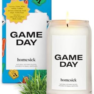 Homesick Game Day Candle ? 13.75 oz, 60-80 Hours Burn