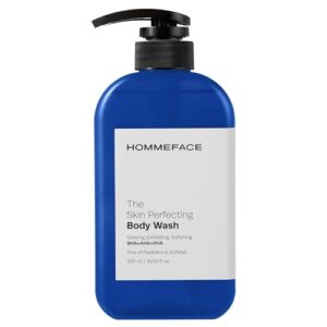 HommeFace Body Wash Pump 16.9 Fl. Oz. ? Acne Treatment