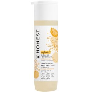 Honest Baby Citrus Vanilla 2-in-1 Shampoo and Body Wash 10 oz
