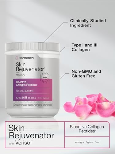 Horbach Unflavored Collagen Peptide Powder, Gluten-Free, 10.58 oz Dietary Supplement - Image 4