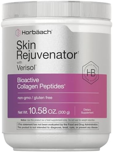 Horbach Unflavored Collagen Peptide Powder, Gluten-Free, 10.58 oz Dietary Supplement