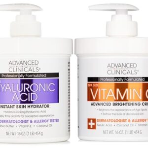 Hyaluronic Acid Body Lotion & Vitamin C Cream Set