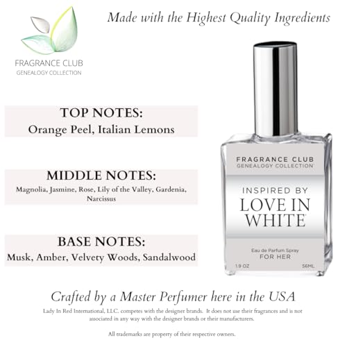 **Inspired by Love In White, 1.9 oz EDP, Floral Fragrance** A sweet, fresh floral scent inspired by Love In White - Image 4