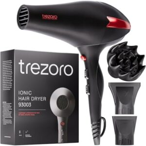 Ionic Hair Dryer 2200W with Frizz Control and 3 Heat Settings