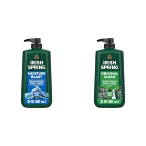 Irish Spring Men?s Original Clean Body Wash Pump, 30 Oz