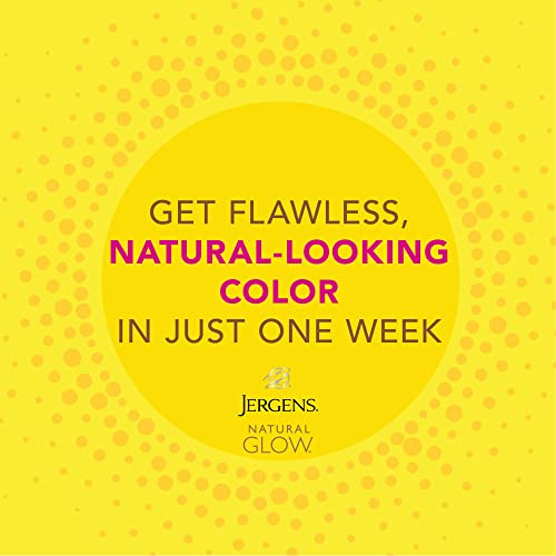 Jergens Natural Glow Medium to Deep Self Tanner Lotion 7.5 oz Hydrating Formula - Image 5