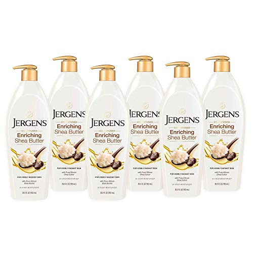 Jergens Shea Butter Daily Moisturizer 26.5 oz Bottles Set of 6