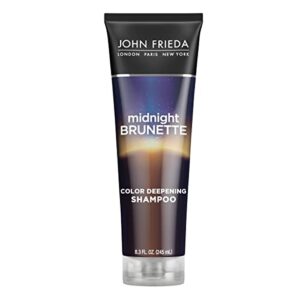 John Frieda Midnight Brunette Deepening Shampoo, 8.3 oz