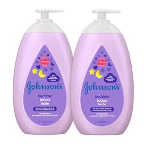 Johnson?s Bedtime Baby Lotion Twin Pack, 2 x 27.1 oz