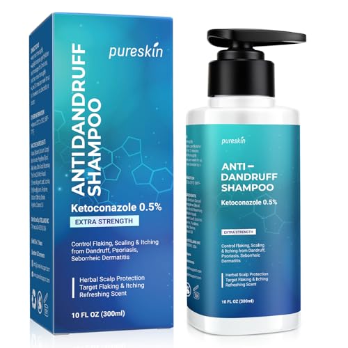 Ketoconazole Shampoo for Dandruff, Psoriasis & Dermatitis
