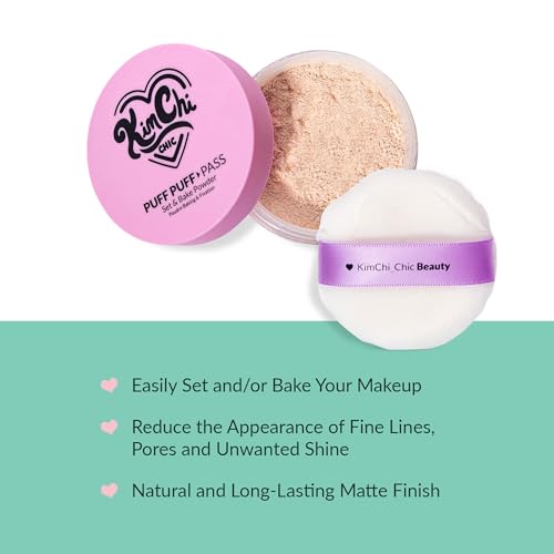 Kimchi Chic Puff Pass Powder Set, Translucent 03 - Image 2