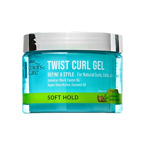 KISS Twist Curl Gel, 6 oz ? Flexible Hold & Moisturizing