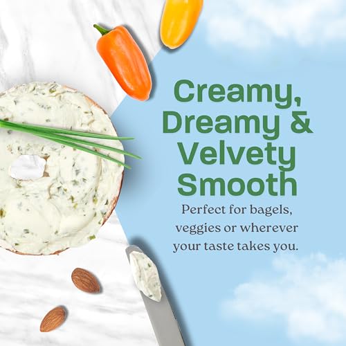 Kite Hill Dairy-Free Chive Almond Milk Cream Cheese, 8oz - Image 6