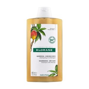 Klorane Mango Butter Nourishing Shampoo, 13.5 oz