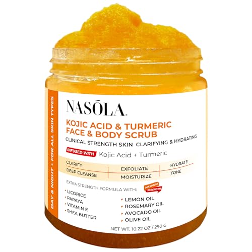 Kojic Acid & Turmeric Face/Body Scrub
