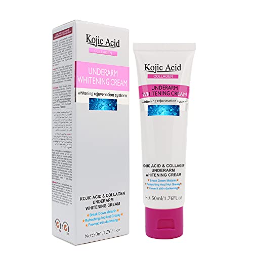 Kojic Acid Whitening Cream 1.7oz for Dark Spots and Skin Brightening Treatment