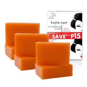 Kojie San Brightening Soap ? 6 Bars, 100g Each