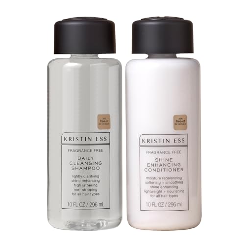Kristin Ess Fragrance-Free Shampoo & Conditioner Set ? 10 oz