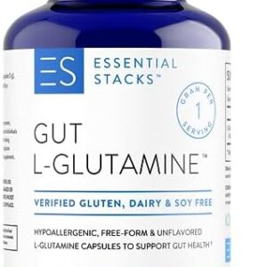 L-Glutamine 1000mg Capsules ? Gut Health, 120 Caps