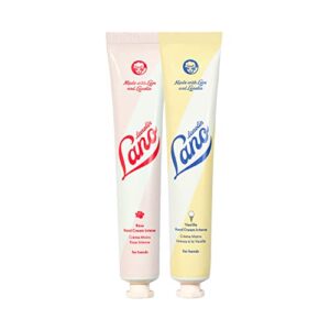 Lanolips Hand Cream Duo ? Rose & Vanilla, 2 x 1.69 oz