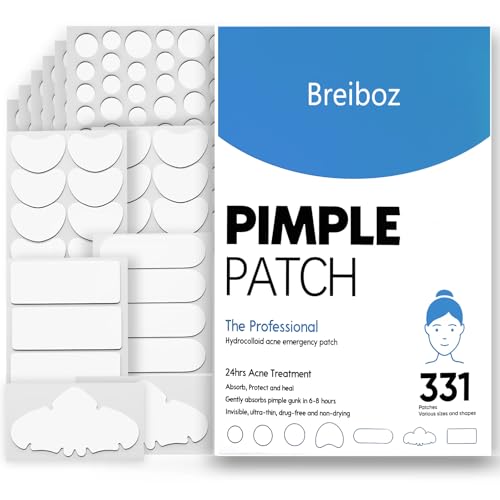 Large Hydrocolloid Pimple Patches with Tea Tree & Salicylic Acid