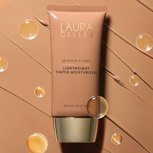 Laura Geller Quench-n-Tint Hydrating Foundation, Light, Buildable Coverage - Image 8